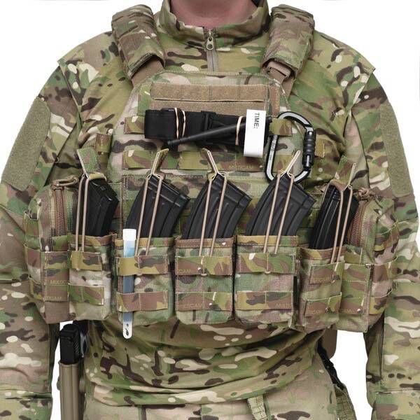 DCS Plate Carrier y pack de pouches abiertos para AK Warrior - Multicam L - Imagen 7
