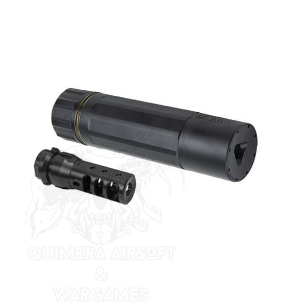 Silenciador 14,1cm. con Bocacha Tipo Sandman DF Tactical