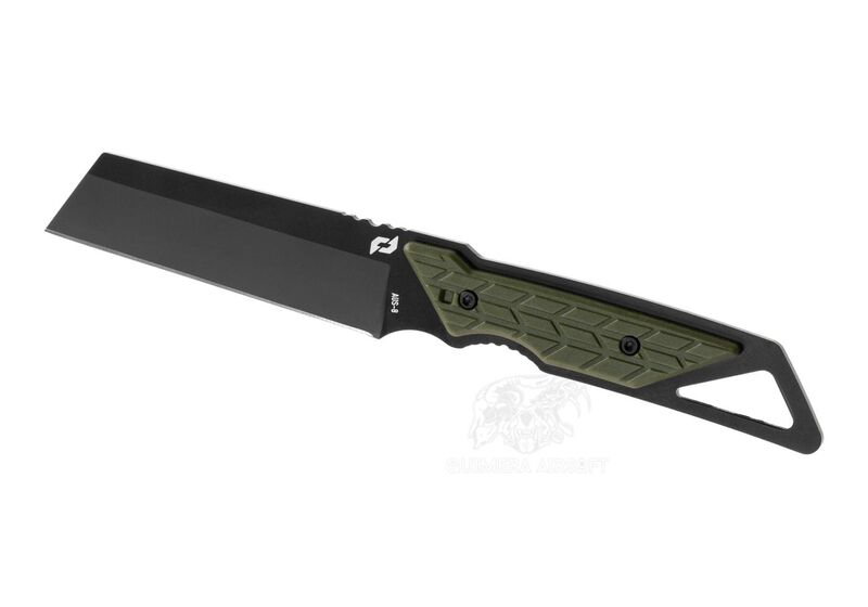 Alternative view of Cuchillo Outback Cleaver H10cm Schrade - Negro