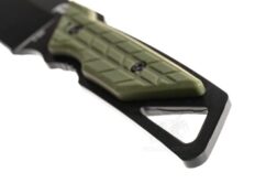 Cuchillo Outback Cleaver H10cm Schrade - Negro - Imagen 4