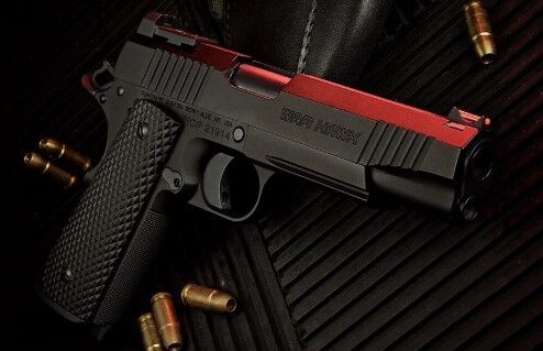 NightHawk Custom 1911 War Hawk Rail Version RWA - Negro 6 NightHawk Custom 1911 War Hawk Rail Version RWA - Negro - Imagen 6