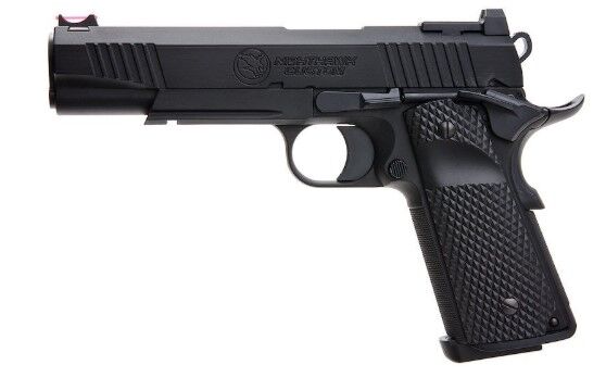 NightHawk Custom 1911 War Hawk Rail Version RWA - Negro