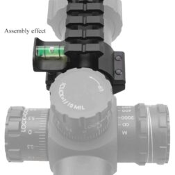 Anilla con Rail Superior y Nivel de Burbuja para Óptica 30mm - Vector Optics - Imagen 6