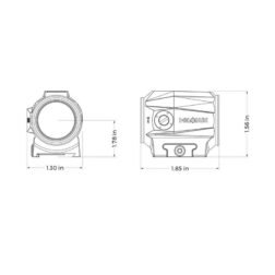 SCRS-RD-2 - Micro Solar Red Dot Sight - Holosun - Negro - Imagen 11