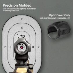 Cubre Opticas para Holosun SCRS RD MRS OpticGard - Negro - Imagen 5