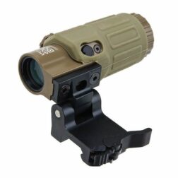 Red dot estilo Eotech EXPS3 Rojo/Verde + Magnificador G33 AIM-O/WADSN - Dark Earth - Imagen 3
