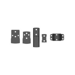 Anilla superior con adaptador de Rail o RMR para 30mm con 4 Tornillos Vector Optics - Negro - Imagen 3