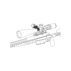 Anilla superior con adaptador de Rail o RMR para 30mm con 4 Tornillos Vector Optics - Negro - Imagen 8