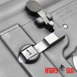 Alternative view of Reten del Cargador Ambidiestro tipo L119A2 para MWS - Angry Gun