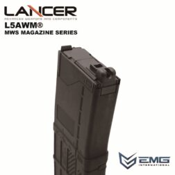 Cargador Lancer L5 AWN 5.56 opaco para MWS GBB 30bbs EMG - Imagen 12