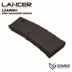 Cargador Lancer L5 AWN 5.56 opaco para MWS GBB 30bbs EMG - Imagen 13