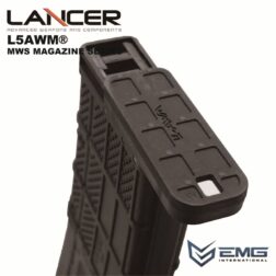 Cargador Lancer L5 AWN 5.56 opaco para MWS GBB 30bbs EMG - Imagen 15