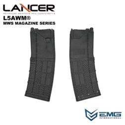 Cargador Lancer L5 AWN 5.56 opaco para MWS GBB 30bbs EMG - Imagen 16