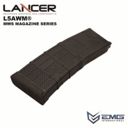 Cargador Lancer L5 AWN 5.56 opaco para MWS GBB 30bbs EMG - Imagen 17