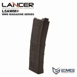 Cargador Lancer L5 AWN 5.56 opaco para MWS GBB 30bbs EMG - Imagen 10