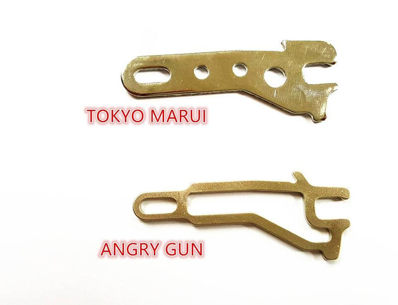 Alternative view of Bolt Stop Plate Aligerado para MWS - Angry Gun