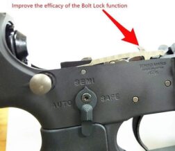 Bolt Stop Plate Aligerado para MWS - Angry Gun - Imagen 3