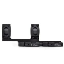 Alternative view of Montura Tactica QD Extendida 25.4mm-30mm Ring Mount - AIM-O - Negro