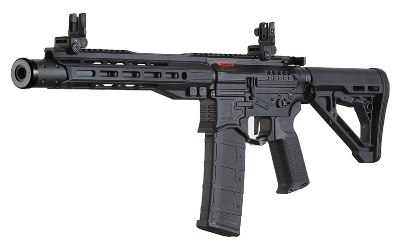 Alternative view of M4 AEG LT Gen4 Nebula II 10' Zion Arms