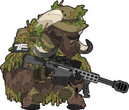 Parche PVC Buffalo Sniper - TF2215 - Imagen 4