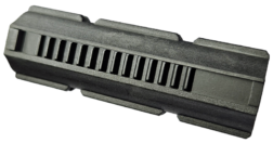 Piston Zero-Shock Carbon Fiber Plus Technopolymer Full Metal Teeth - FPS Softair