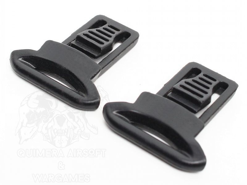 Alternative view of Clip de sujecion para railes de casco Fast FMA