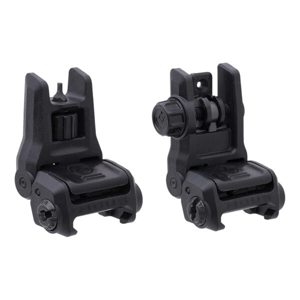 Alzas abatibles tipo MBUS 3 - Negro