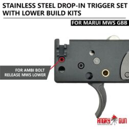 Trigger Set de Acero estilo Geis SD-C Version para MWS - Angry Gun - Imagen 4