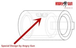Alternative view of Goma Hop-Up corte VSR para Marui/WE/KJW - Angry gun