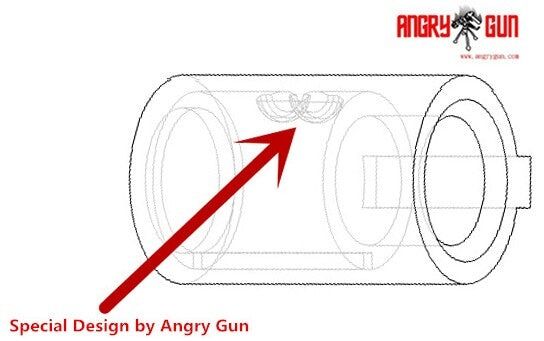 Alternative view of Goma Hop-Up corte VSR para Marui/WE/KJW - Angry gun