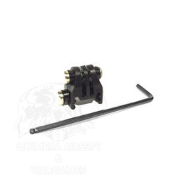 Soporte de camara GOPro para rail RIS - Negro