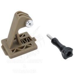 Soporte de camara GOPro para casco Fast - Tan