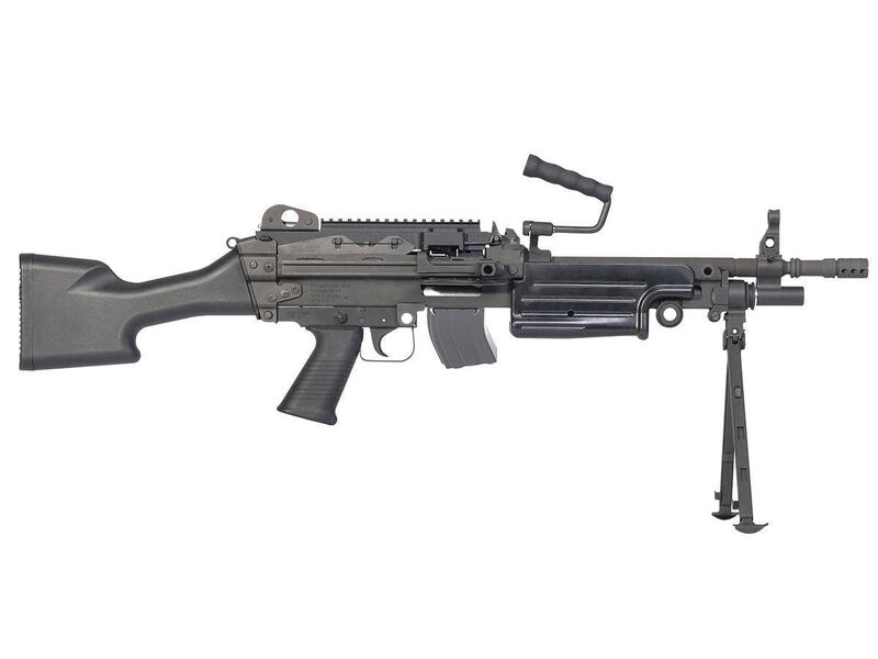 Alternative view of M249 GBBR - VFC - Negro