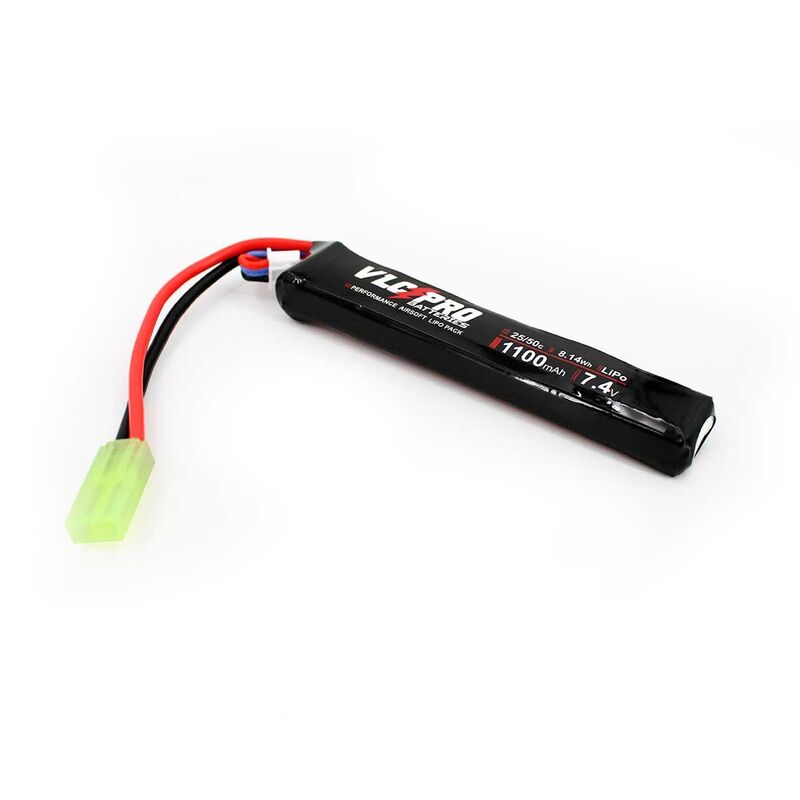 Bateria Lipo 7.4v 1100Mah 25C/50C Stick VLC