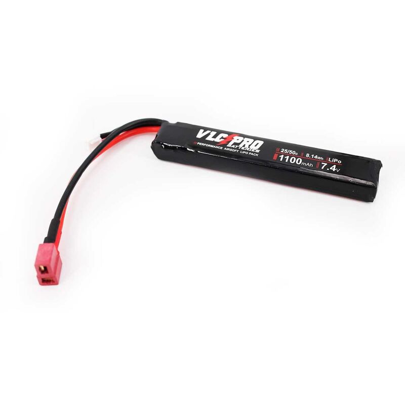 Bateria Lipo 7.4v 1100Mah 25C/50C Stick VLC - TDEAN