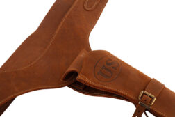 Pistolera de Cuero para Revolver Western US Markings - Historia Trading - Imagen 6