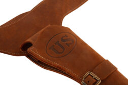 Pistolera de Cuero para Revolver Western US Markings - Historia Trading - Imagen 7