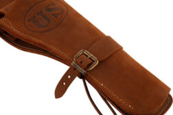 Pistolera de Cuero para Revolver Western US Markings - Historia Trading - Imagen 8