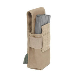 Double M4 5.56mm Mag Pouch/Non slip Retention Warrior - Coyote - Imagen 3