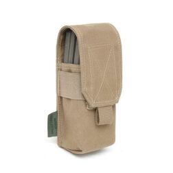 Double M4 5.56mm Mag Pouch/Non slip Retention Warrior - Coyote - Imagen 4