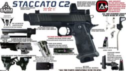 Hi-Capa R612-4A Staccato 2011 C2 Comp SOC Upgraded - EMG - Imagen 4