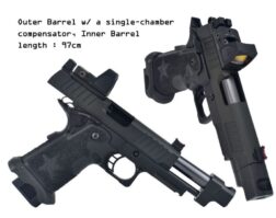 Hi-Capa R612-4A Staccato 2011 C2 Comp SOC Upgraded - EMG - Imagen 5