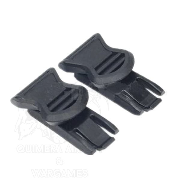 Set de anclaje de gafas para casco Fast - Negro