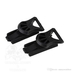 Set de anclaje de gafas 19mm para casco Fast - Negro