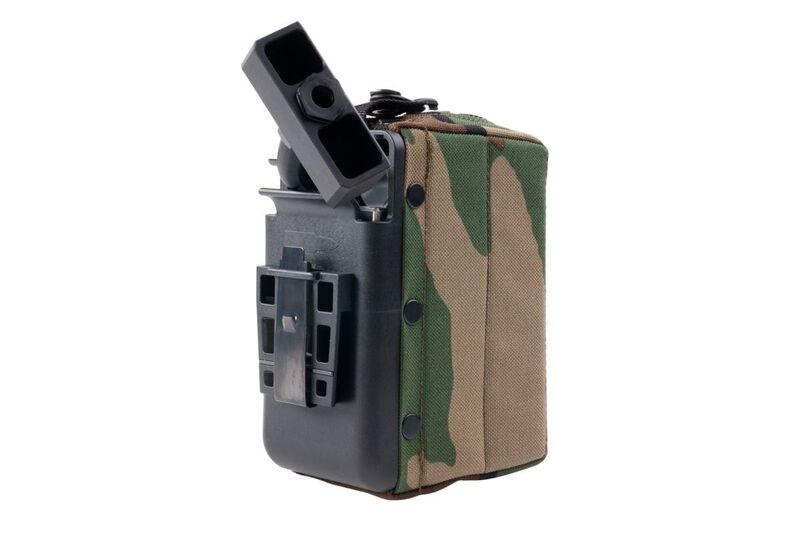 Alternative view of Mini Drum para M249 GBB Gas Container - VFC - Woodland