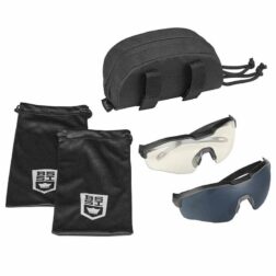 Kit Gafas MY6 Balisticas Pack 2 Transparente y Oscura - Bolle