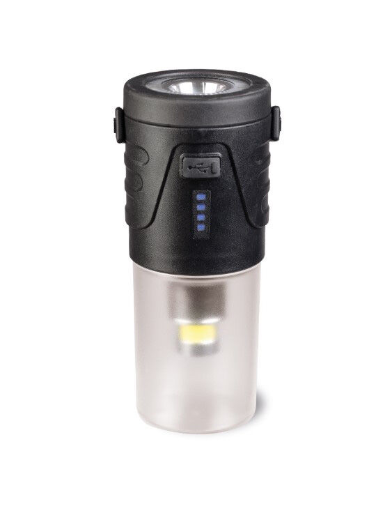 Alternative view of Linterna Recargable con Lampara de Luz - Mil-Tec