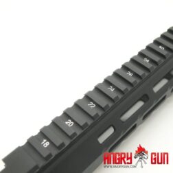 Guardamanos 13,5" M-lok Type Mid-W para 416 TM NGRS Angry Gun - Negro - Imagen 6