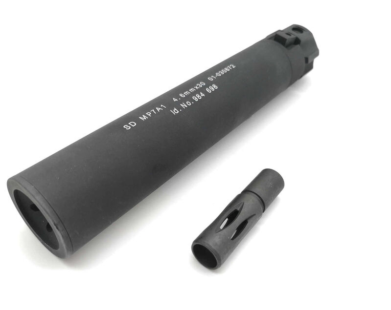 Alternative view of Silenciador QD Gen2 para MP7 Tokyo Marui - Angry gun - Negro