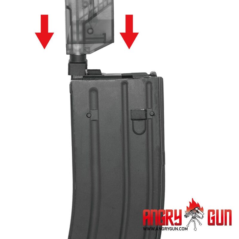 Alternative view of Labios de Policarbonato para cargador de MWS Original - Angry Gun